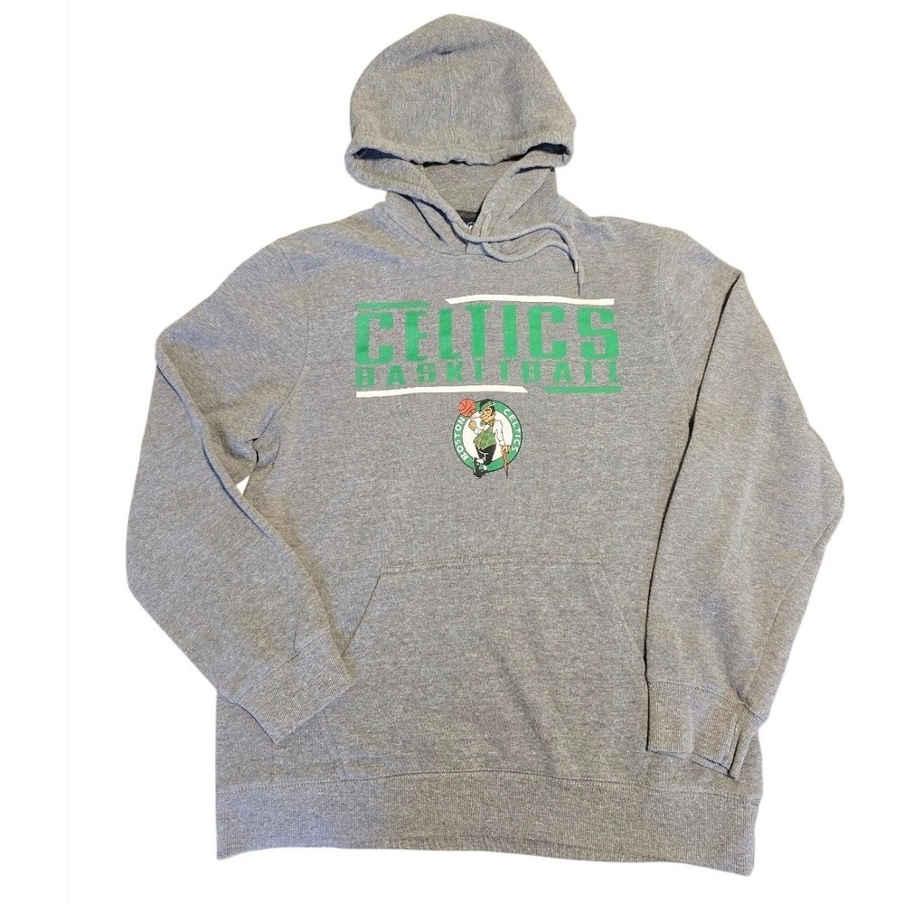 Mens Large Gray Pullover Basketball Graphic Sportswear